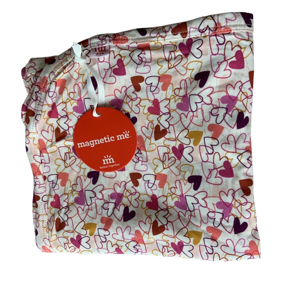 NWT Magnetic 🧲 Me ❤️ 💕 Hearts Modal Swaddle Blanket